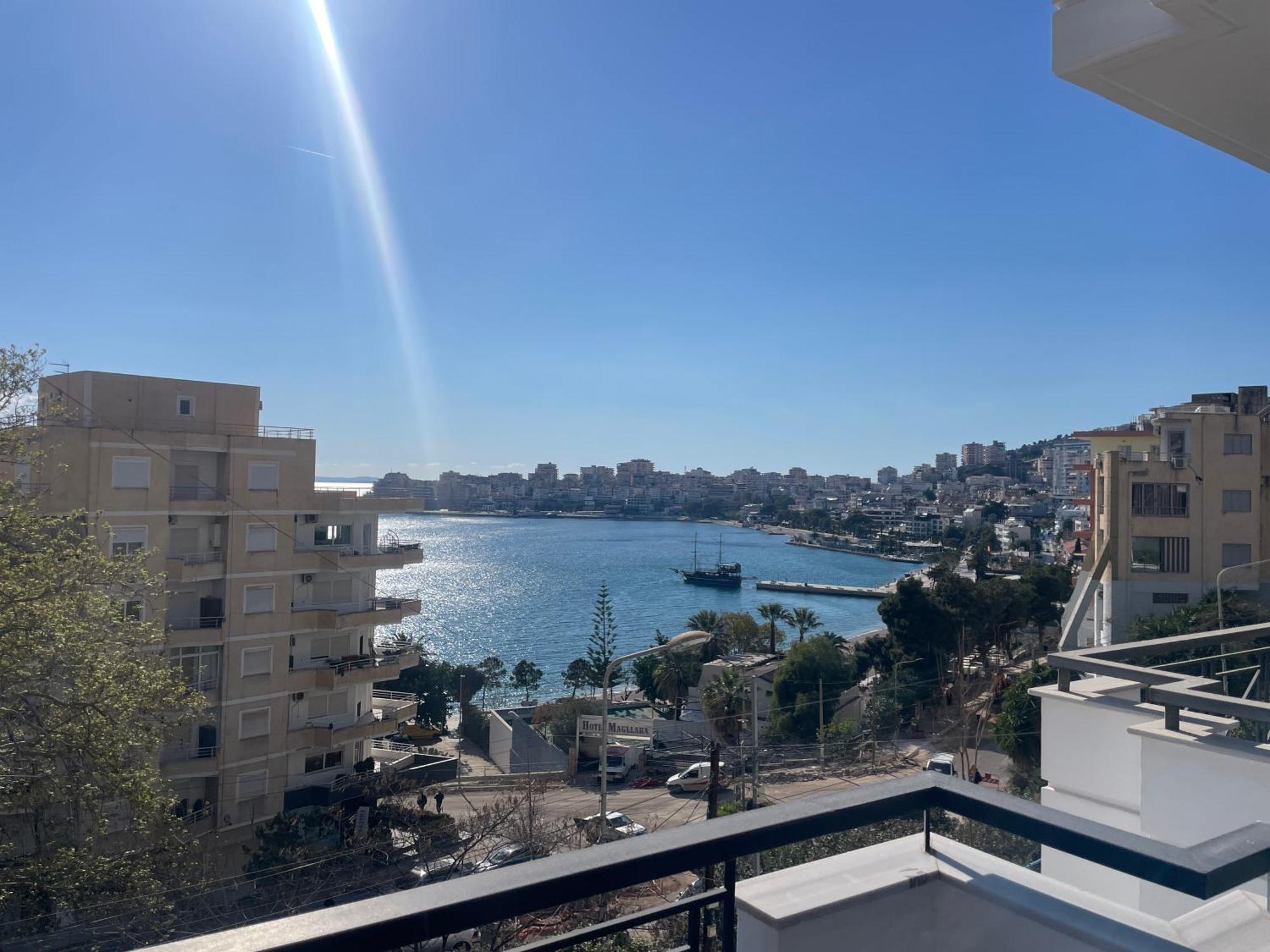 Ferienwohnung Vista Mozzafiato Sarandë Exterior foto