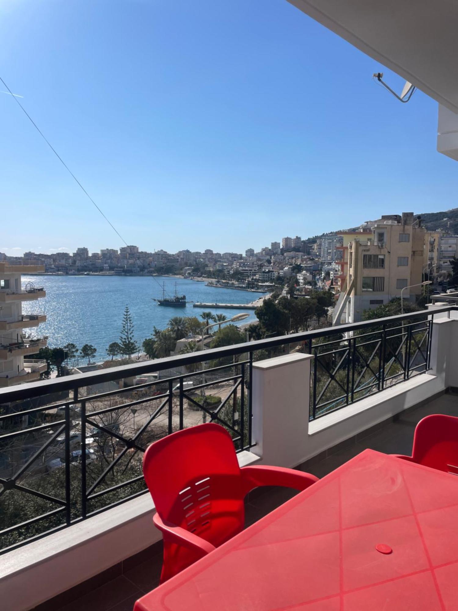 Ferienwohnung Vista Mozzafiato Sarandë Exterior foto